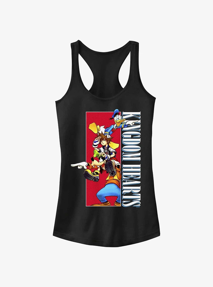 Disney Kingdom Hearts Group Box Girls Tank