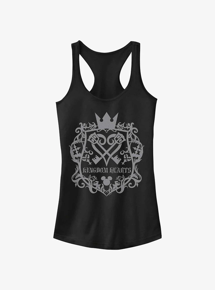 Disney Kingdom Hearts Crest Girls Tank