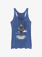 Disney Kingdom Hearts Sora Starfish Girls Tank