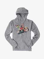 Batman Harley Quinn Poison Ivy Joyride Hoodie