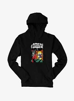 Batman The Joker And Harley Quinn Busted Hoodie