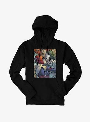 Batman The Joker And Harley Quinn Kiss Hoodie