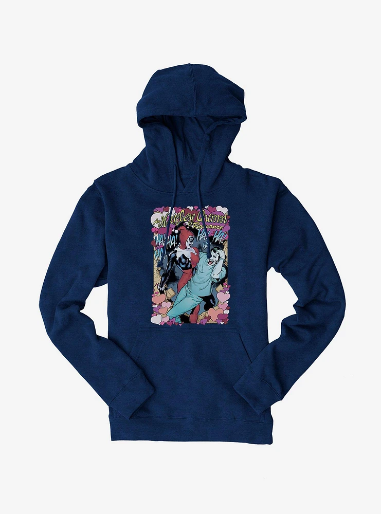 Batman The Joker And Harley Quinn Romance Hoodie