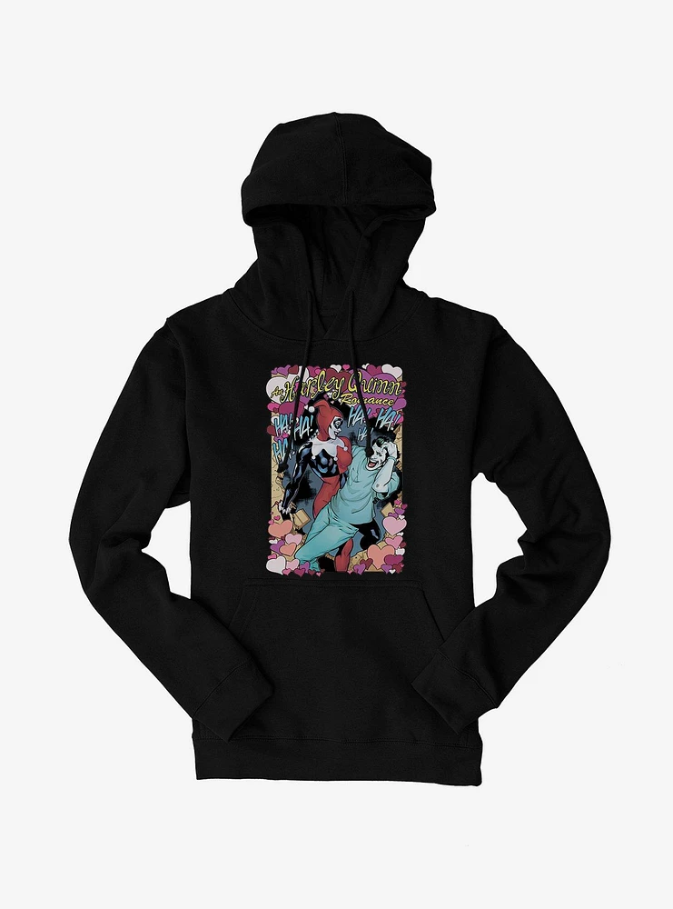 Batman The Joker And Harley Quinn Romance Hoodie