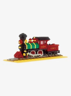 Kawada Nanoblock Steam Locomotive 4-4-0 Build Kit