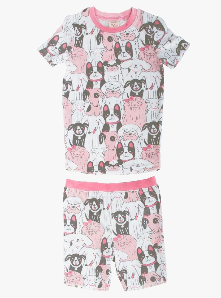 Puppy Pile Youth Pajama Set