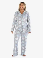 Fluffiest Cat Notch Collar Pajama Set