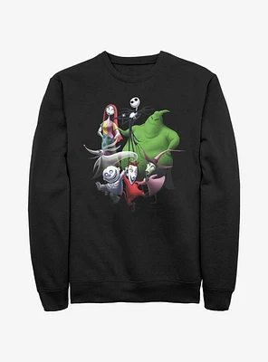 The Nightmare Before Christmas Group Sweatshirt