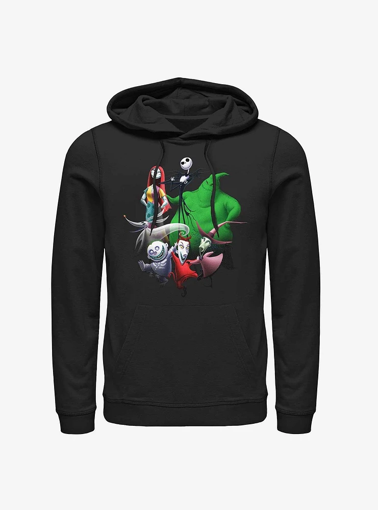 The Nightmare Before Christmas Group Hoodie