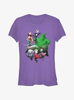 Disney The Nightmare Before Christmas Group Girls T-Shirt