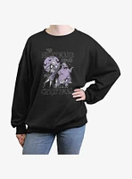 The Nightmare Before Christmas Moonlight Horror Girls Oversized Sweatshirt