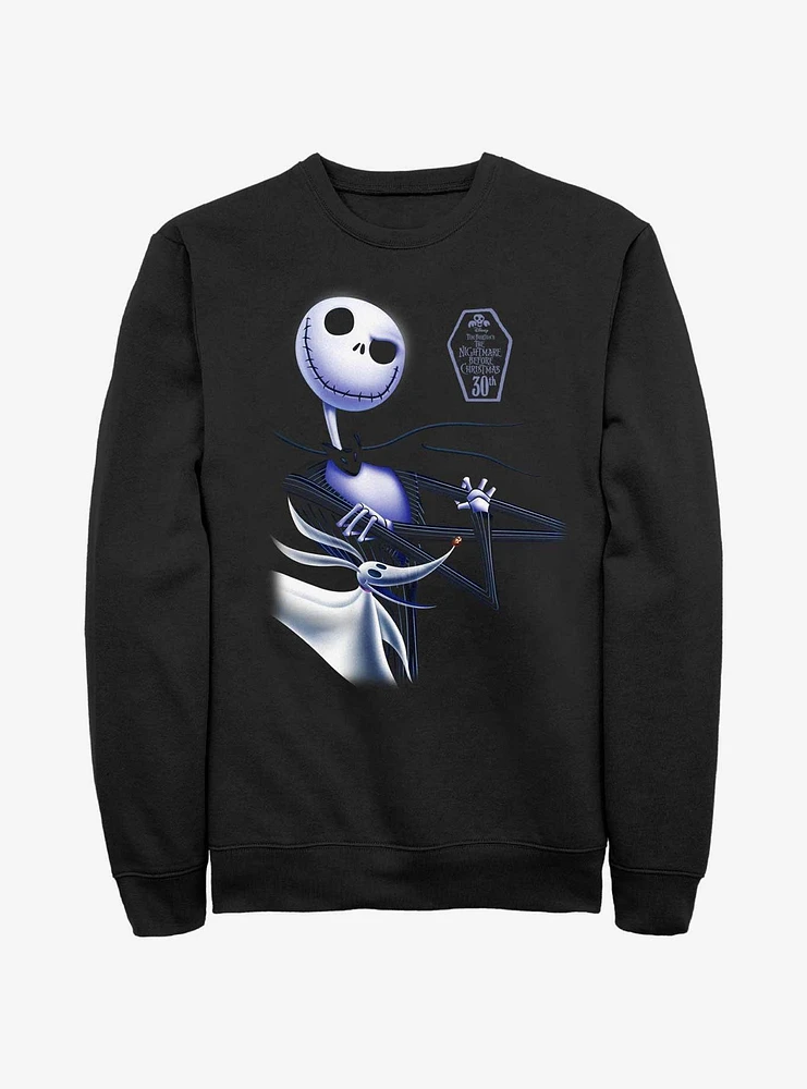 Disney The Nightmare Before Christmas Jack 30th Anniversary Sweatshirt