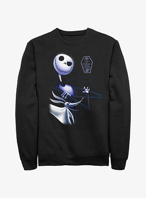 The Nightmare Before Christmas Jack & Zero 30th Anniversary Sweatshirt