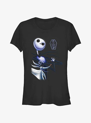 The Nightmare Before Christmas Jack & Zero 30th Anniversary Girls T-Shirt