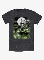 Disney The Nightmare Before Christmas Scary Night Mineral Wash T-Shirt