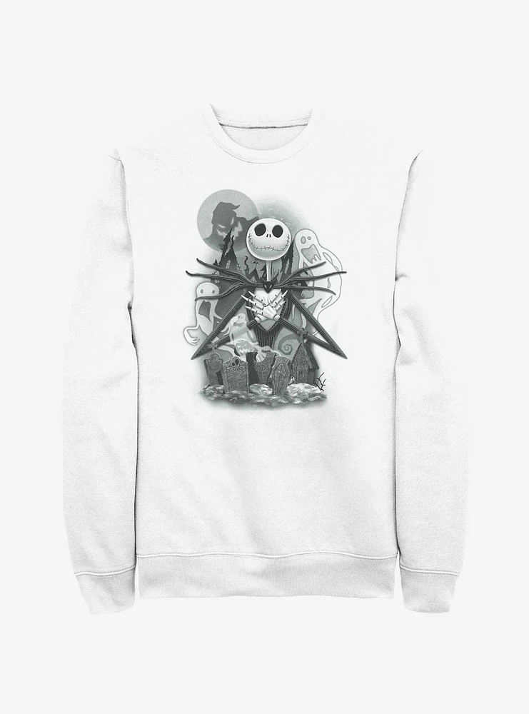 Disney The Nightmare Before Christmas Spooky Jack Sweatshirt