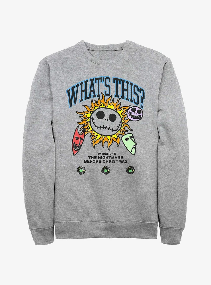 The Nightmare Before Christmas What Is This Sweatshirt