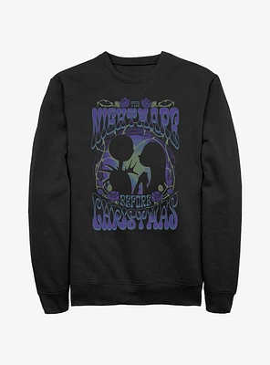 The Nightmare Before Christmas Jack & Sally Poster Sweatshirt