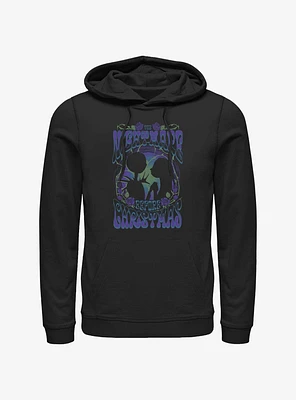 The Nightmare Before Christmas Jack & Sally Poster Hoodie