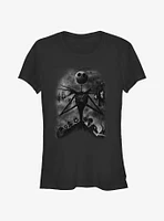 Disney The Nightmare Before Christmas Jack Thunderstorm Girls T-Shirt