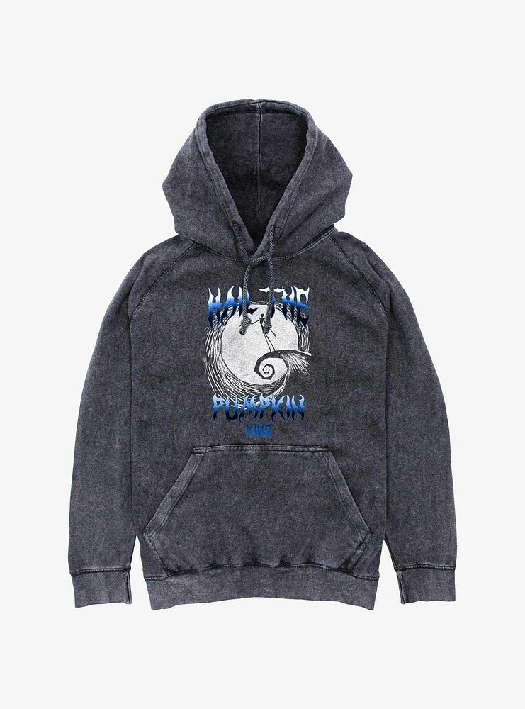 Disney The Nightmare Before Christmas Hail King Mineral Wash Hoodie