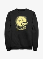 The Nightmare Before Christmas 30th Anniversary Jack & Zero Moon Sweatshirt