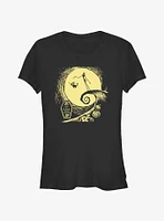 The Nightmare Before Christmas 30th Anniversary Jack & Zero Moon Girls T-Shirt