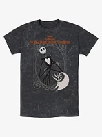 Disney The Nightmare Before Christmas Jack And Zero Mineral Wash T-Shirt