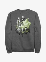 Disney The Nightmare Before Christmas Character Groupshot Sweatshirt