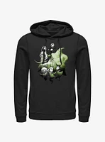 The Nightmare Before Christmas Character Group Shot Hoodie