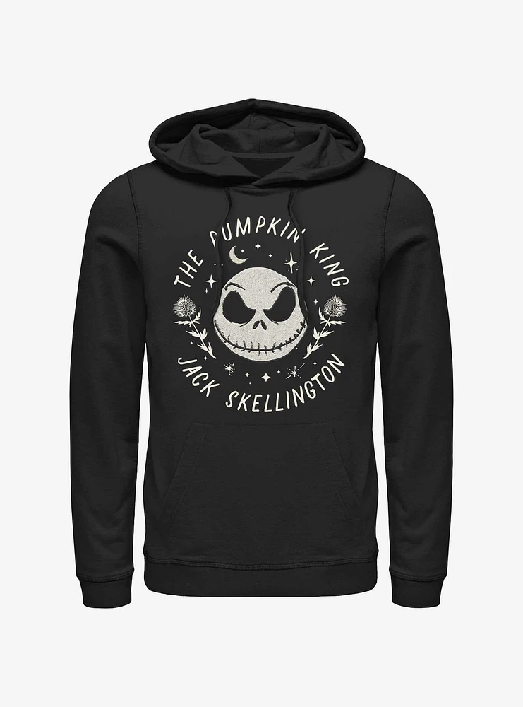 The Nightmare Before Christmas Jack Dandelion Floral Hoodie