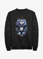 The Nightmare Before Christmas Framed Jack Sweatshirt