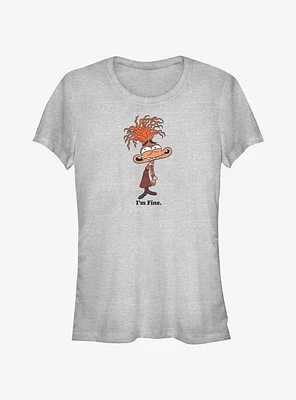 Disney Pixar Inside Out 2 Totally Fine Girls T-Shirt