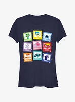 Disney Pixar Inside Out 2 Emotions Jumble Girls T-Shirt