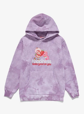 Samii Ryan Care Bears x Strawberry Shortcake Cheer Bear & Happiness Tie-Dye Hoodie