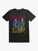 Invader Zim Gir Neon Stack T-Shirt