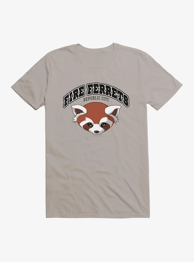 The Legend Of Korra Fire Ferrets Icon T-Shirt