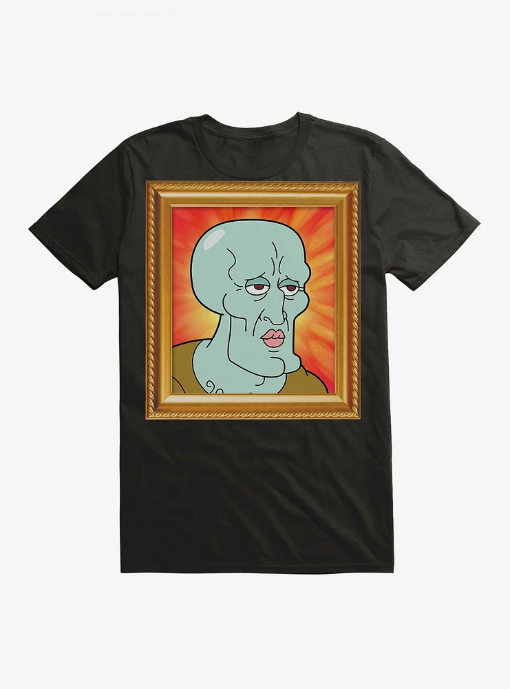 Spongebob Squidward Handsome Portrait T-Shirt