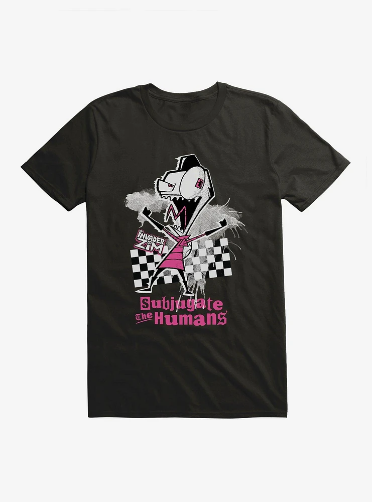 Invader Zim Subjugate The Humans T-Shirt