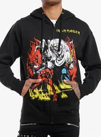 Iron Maiden The Number Of Beast Jumbo Graphic Hoodie