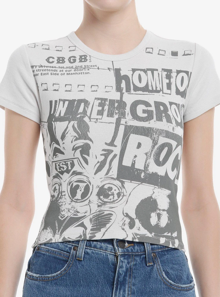 CBGB Home Of Underground Rock Girls Baby T-Shirt