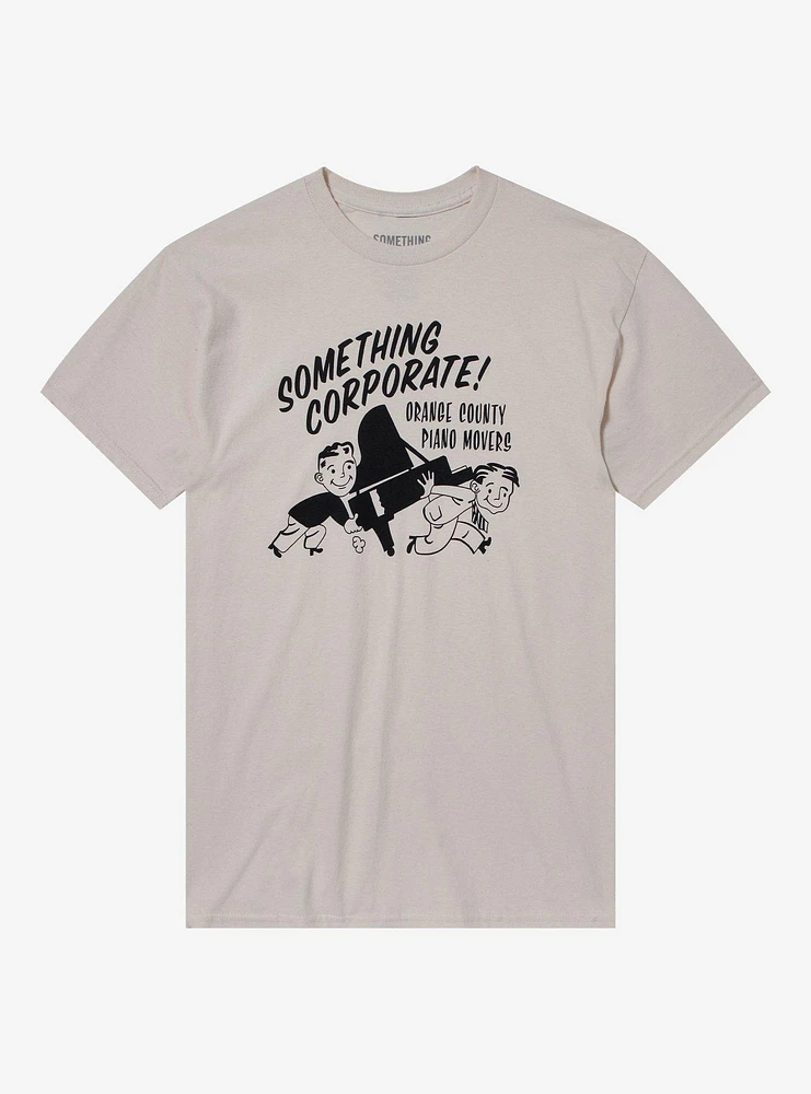 Something Corporate Orange County Piano Movers T-Shirt