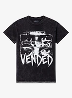 Vended Stacked Eyes Mineral Wash T-Shirt