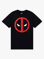 Marvel Deadpool Logo Black T-Shirt