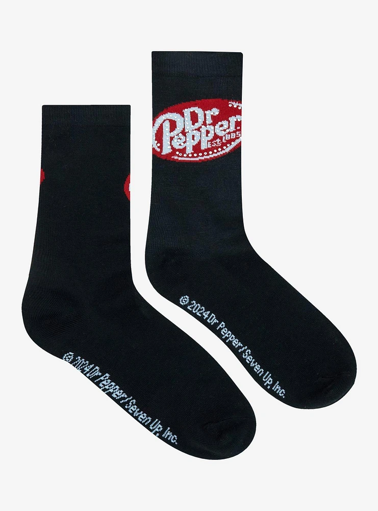 Dr. Pepper Rhinestone Crew Socks