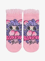 Gloomy Bear X Yurie Sekiya Lace Trim No-Show Socks