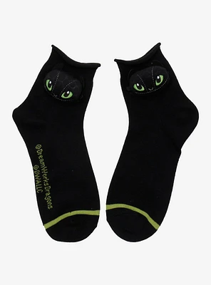 How To Train Your Dragon Toothless Plush Ankle Socks