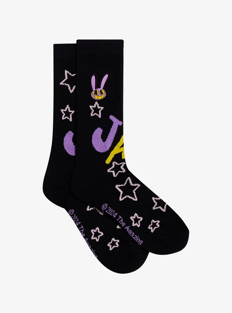 The Amazing Digital Circus Jax Crew Socks