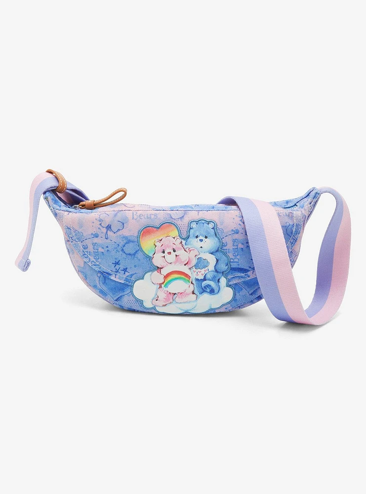 Care Bears Cheer Bear & Grumpy Bear Convertible Crossbody Belt Bag — BoxLunch Exclusive