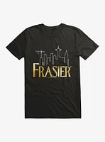 Frasier Gold Logo Outline T-Shirt